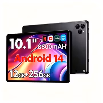 12GB RAM 256GB ROM 10.1 Inch Android Tablet 1920*1200 HD Display 8800mAh