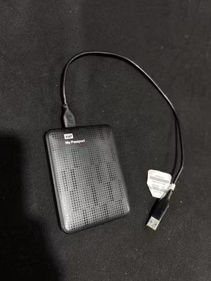 Western Digital WD 1TB My Passport External Hard Drive WDBBEP0010BBK -01 Used