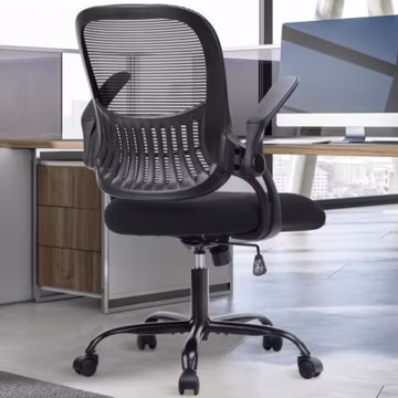 Adjustable Mesh Office Chair with Mid Back Home Desk Computer Swivel Task Chair