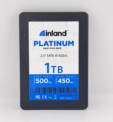 Inland Platinum 1TB 2.5" SATA III 6Gb/s Internal SSD 500/450MB/s