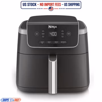 Ninja Air Fryer Pro 4-in-1 5-Qt Countertop Cooker Air Fry Crisp Roast Reheat New