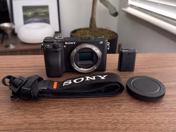 Sony Alpha A6300 24.2MP Mirrorless Camera Body Only w/ 5,619 Shutter Count