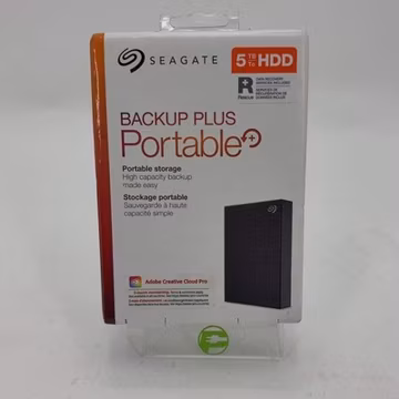 Seagate Portable Backup Plus 5TB USB 3.0 HDD SRD0VN3