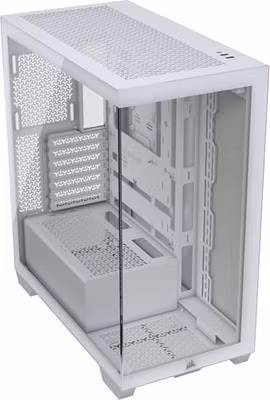CORSAIR 3500X MID-TOWER ATX PC CASE PANORAMIC TEMPERED GLASS - WHITE