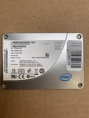 Intel 2.5" 160GB SOLID STATE SSD Drive SATA