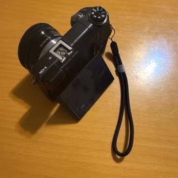 Sony Alpha NEX-6 16.1MP Mirrorless Camera w/ 16-50mm Lens, Wi-Fi, Black