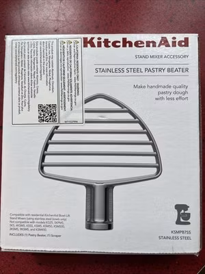 KitchenAid Pastry Beater - Stainless Steel KitchenAid 883049623658 KSMPB7SS