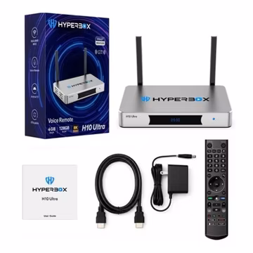 Hyperbox H10 Ultra 8K 4gb RAM 128GB ROM Android Streaming Smart Media Player
