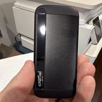 Crucial X8 2TB Portable External SSD USB-C Solid State Drive, Black