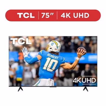 TCL 75" Inch Class S5 4K UHD HDR LED Smart TV with Google TV 240 Motion Rate
