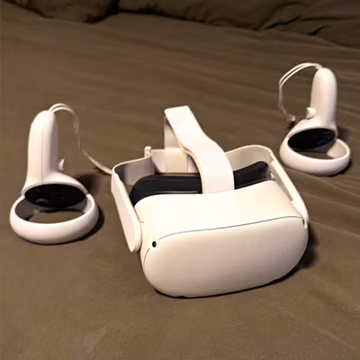 Oculus Quest 2 Standalone VR Headset 120 Hz White with Controllers