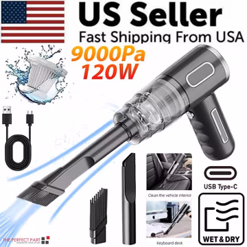 120W Cordless Handheld Vacuum Cleaner Small Mini Portable Car Auto Home Wireless