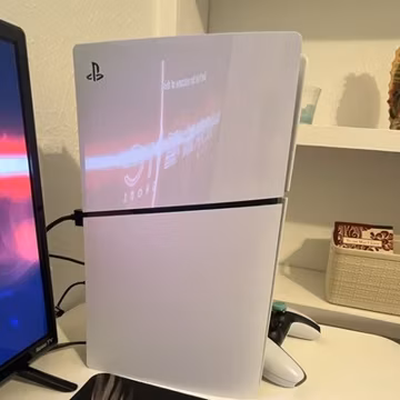 Sony PlayStation 5 PS5 Home Console w/ DualSense Controllers White/Black Wi-Fi