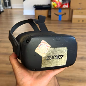 Oculus VR Headset w/ 2 Touch Motion Controllers Set, Black, Fits Headset