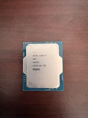 Intel Core 5 120 CPU - LGA 1700, 65W, 4.5 GHz 6 core, 12 Thread Processor