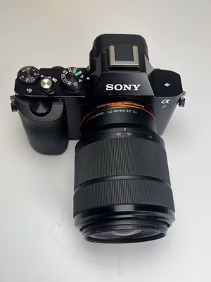 Sony Alpha A7 24.3MP Full Frame Mirrorless Digital Camera W/16-50mm Lens
