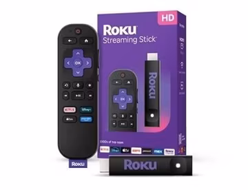 Roku Streaming Stick HD Streaming Media Player – 1080p HDMI WiFi Remote – NEW