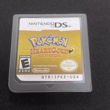 Pokemon Heart Gold Version DS Game Card for DS 2DS 3DS NDSI NDS NDSL Lite
