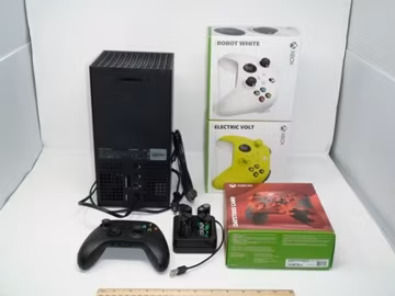 Microsoft 1882 Xbox Series X 1TB Console w/ 4 Controllers - Power & HDMI & More