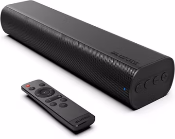 Sound Bar for TV 16 Inch Bluetooth Wall Mountable with Remote Control, Impactful