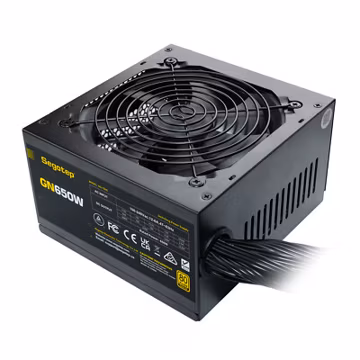 Segotep Gaming 650w Power Supply 80 Plus Gold Non-Modular ATX PC Case PSU