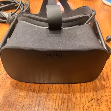 Oculus Rift CV1 VR Headset w/ Controllers & 3 Sensors, Untested Read Description