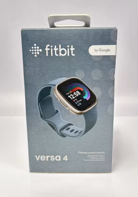 Fitbit Versa 4 Fitness Smartwatch GPS Heart Rate 40+ Modes Blue Sleep