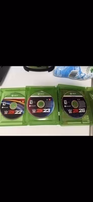 Huge lot of 7 Xbox Series X games! WWE2k26 Star Wars Amazing deal Read Below