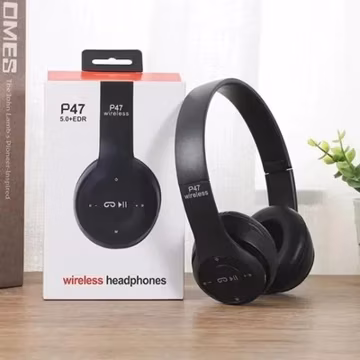 Wireless Headphones Bluetooth Noise Cancelling Stereo Earphones Over Ear Headset