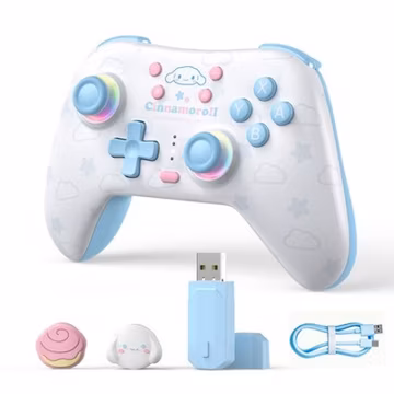 Cartoon Switch Wireless Controller Bluetooth Gamepad for PC/Switch/iOS/Android