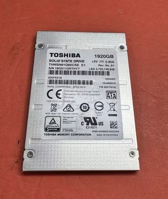 Toshiba THNSN81Q92CSE 1920GB SATA 2.5 Solid State Drive