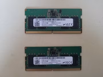 Micron DDR5 16GB (2x8GB) SODIMM PC5-38400 RAM Laptop Memory 262-Pin Fully Tested