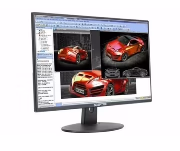 Sceptre E248W-19203R 24 inch Widescreen LED Monitor w/cables, works off 12V