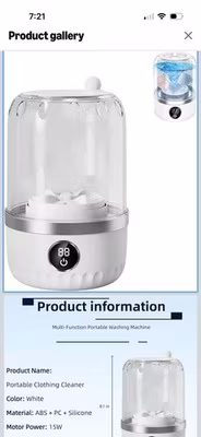 Portable Mini Washing Machine