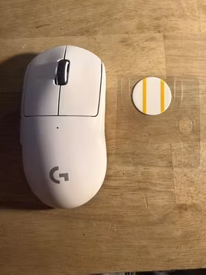 Logitech PRO X SUPERLIGHT Wireless Gaming Mouse - White