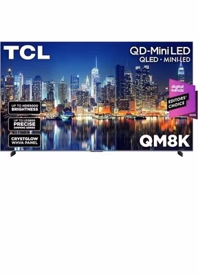 TCL 98" QM8K Series 4K Mini-LED Smart TV (2025)