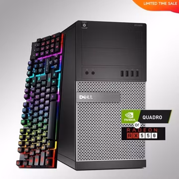 Dell Gaming PC Desktop Computer, Up to 64GB RAM, 17TB SSD, Windows 11/10