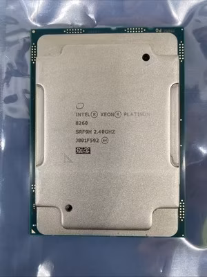 Intel Xeon Platinum 8260 2.40GHz Processor 24-Core Socket FCLGA3647 SRF9H