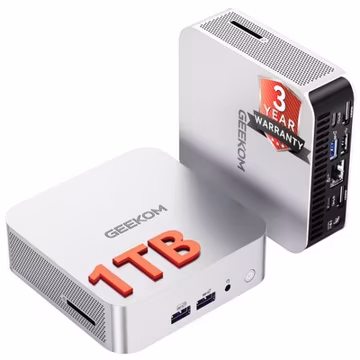 NEW Geekom A6 Mini PC AMD Ryzen 7 6800H 1TB SSD 16GB