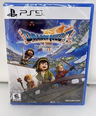 DRAGON QUEST VII Reimagined - Sony PlayStation 5 Brand New Sealed Fast Shipping✅