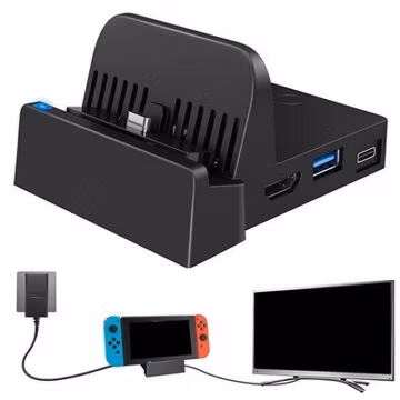 Docking Station for Nintendo Switch Charging Dock Adapter 4K HDMI TV Charger