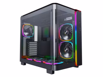MONTECH, KING 95 PRO Dual-Chamber ATX Mid-Tower PC Gaming Case, High-Airflow, To