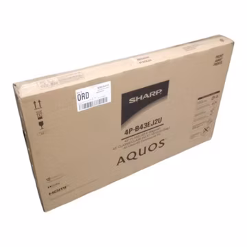 Sharp 43" 4K UHD HDR Commercial Signage Display Monitor TV 4P-B43EJ2U