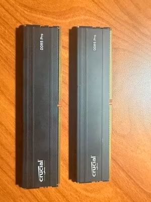 Crucial DDR5 Pro 96GB (2x48GB) 5600MT/s UDIMM Intel XMP CP2K48G56C46U5