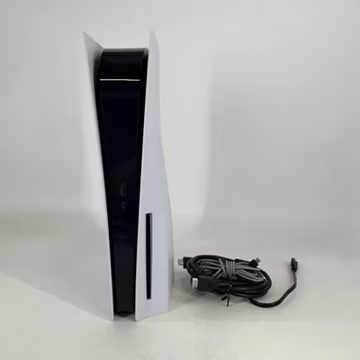 Sony PlayStation 5 Disc Edition Console White 825GB w/ HDMI/Power Cord - Good