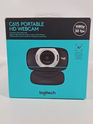 Logitech C615 Portable HD Webcam 1080p 30fps Autofocus (1920 x 1080)