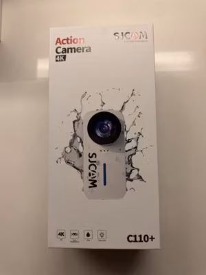 SJCAM C110Plus 4K POV Pocket Action Camera, 170° FOV Video, 6-Axis Stabilization
