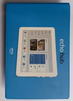NEW Amazon Echo Hub 8" Smart Home Control Panel with Alexa - White