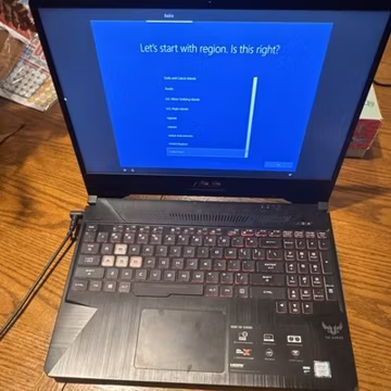 ASUS TUF FX505GT Laptop | i7-9750H | GTX 1650 | 16GB DDR4 | 512GB SSD | 144 Hz