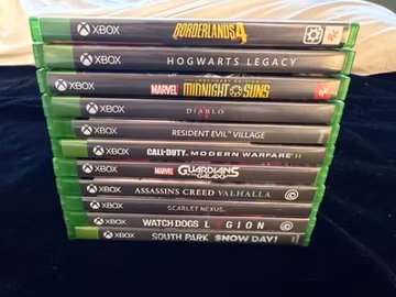 Xbox Series X 11-Game Lot: Borderlands 4 +10 More - All CIB - Great Condition